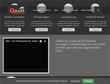 Tablet Screenshot of mobile-qbar.de